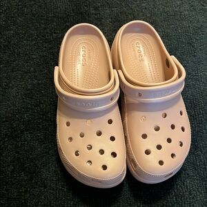 CROCS Pink Water Shoes with Ventilation Holes